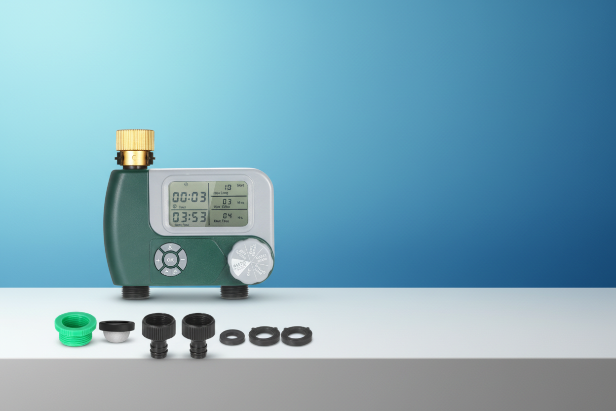 Programmable Digital Irrigation Timer with Dual Interface