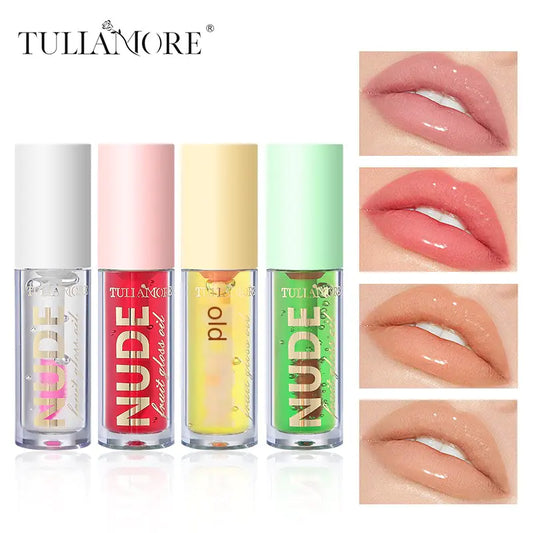 Színváltó Gyümölcs Ajkak Ápoló Olaj - Hidratáló Fény (4 Szín)