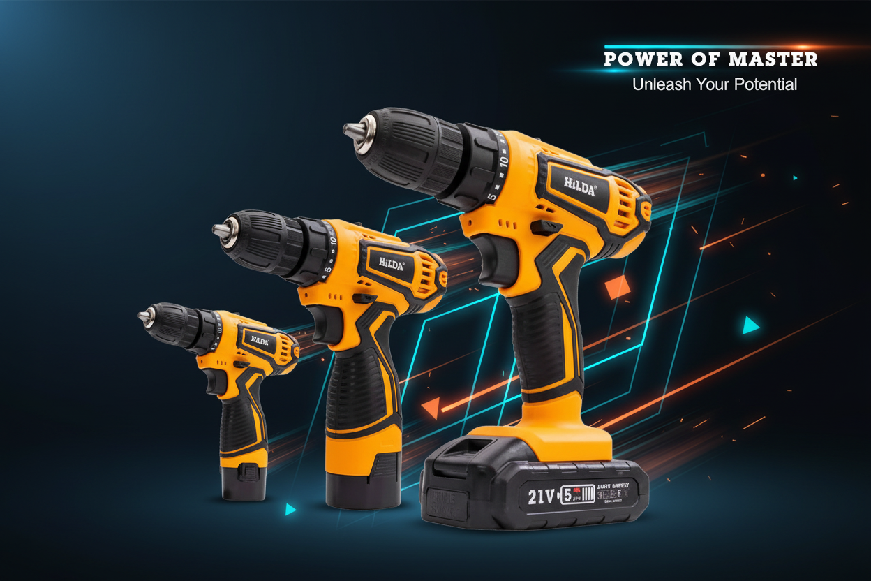 Multifunctional Cordless Electric Drill and Screwdriver