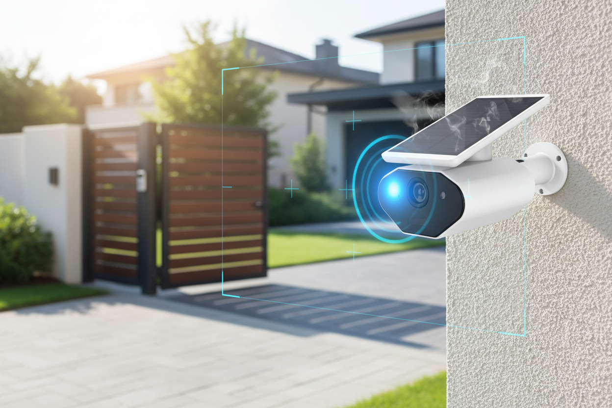 Solar Powered Surveillance Camera