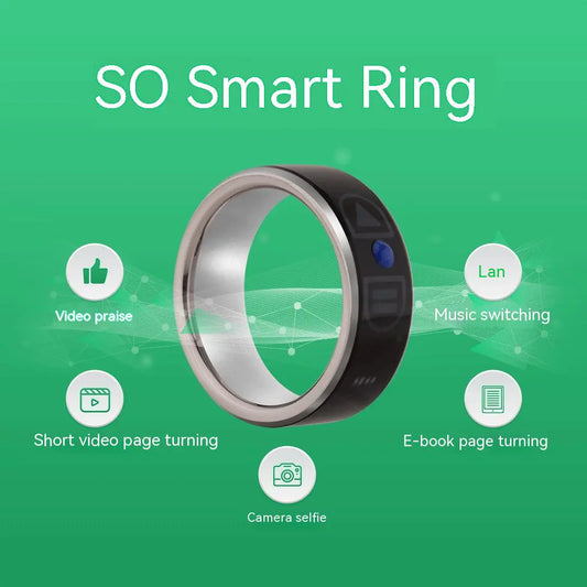 E-book Flip AI Voice Smart Wearable Ring