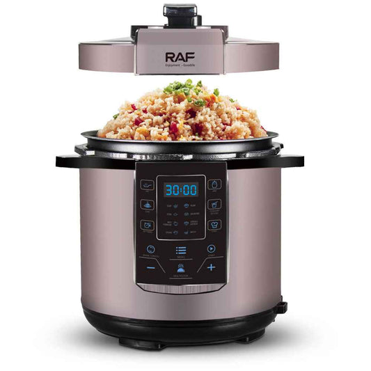 6L Multi-Function Electric Pressure Cooker and Rice Cooker