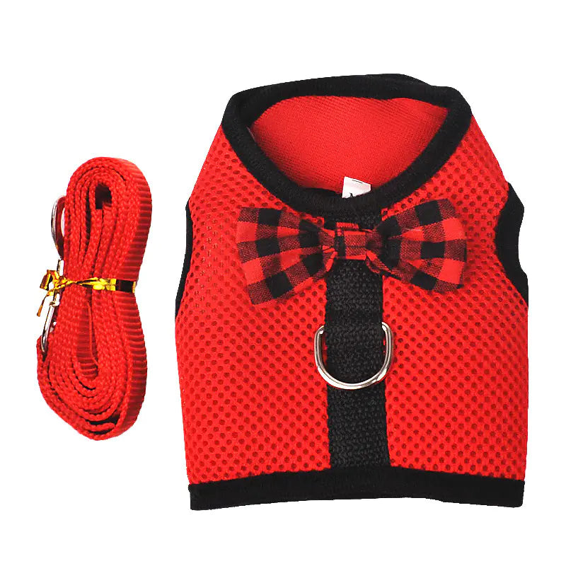 Rabbit Vest‑Style légáteresztő mellényes kisállathám pórázzal
