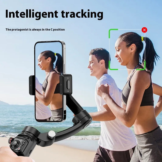 Intelligent AI Three-Axis Head Stabilizer Tripod