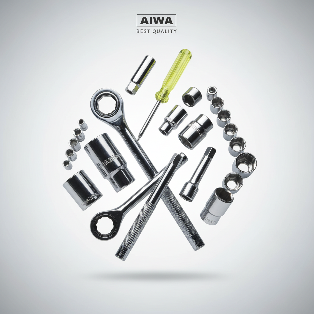 40-Piece Automotive Motorcycle Tool Socket Set