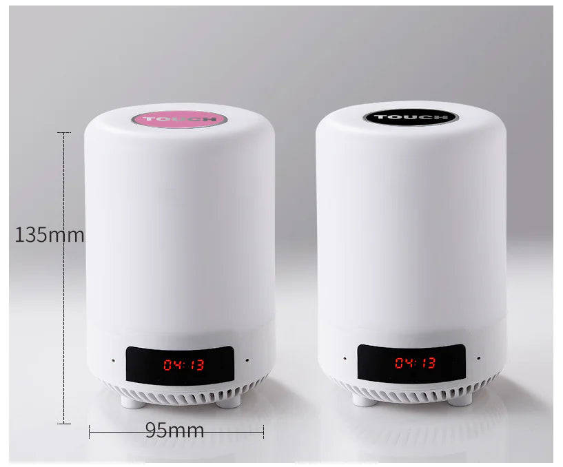 Smart Bluetooth Speaker with Colorful Atmosphere Lamp