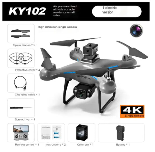 Professional Rescue Drone with Dual 4K Camera & GPS