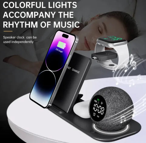 White Noise Alarm Clock Speaker
