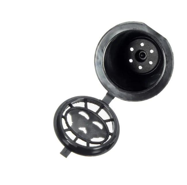 Reusable Coffee Capsule Set with Coffee Spoon (4 Pieces)