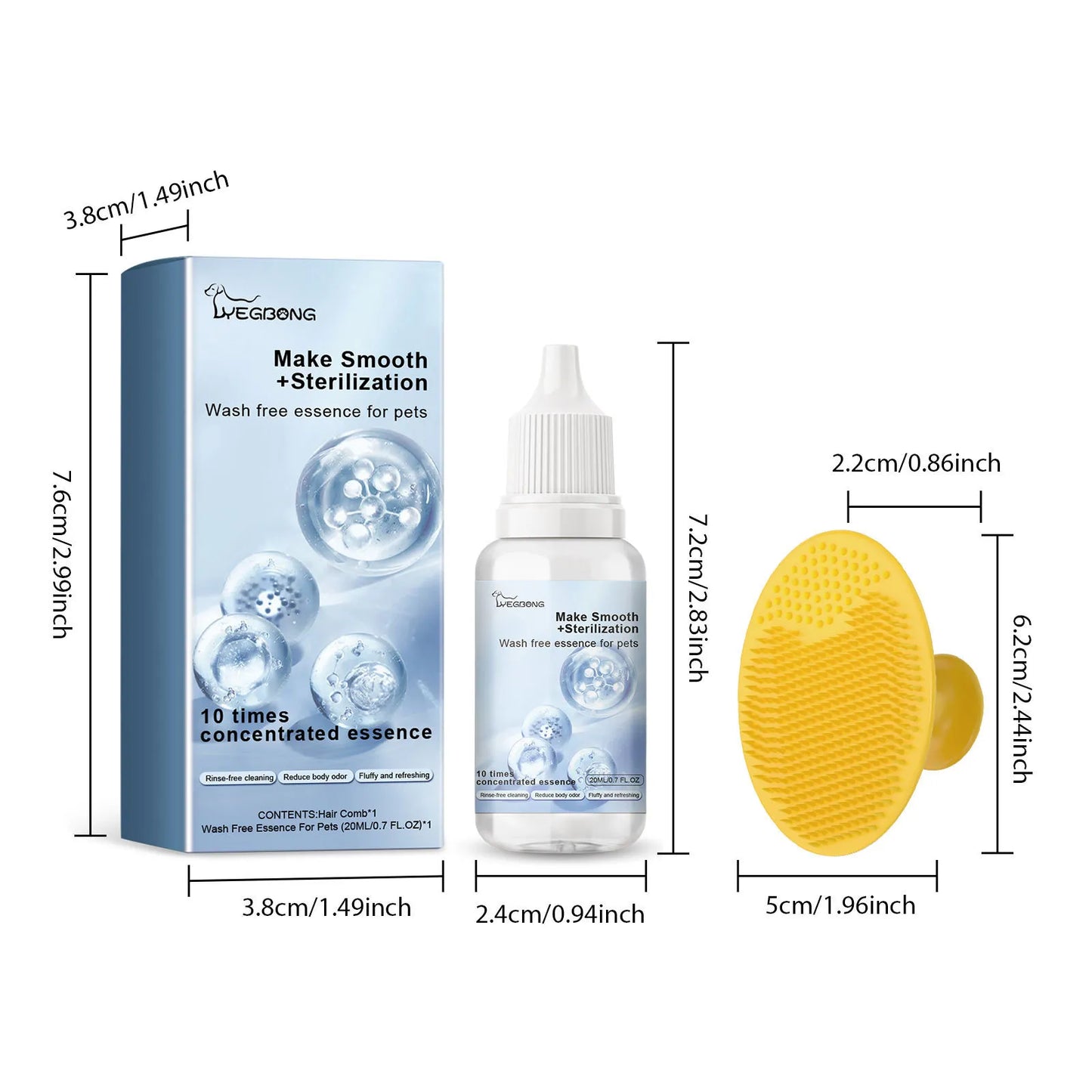 Self Cleaning Pet Brush