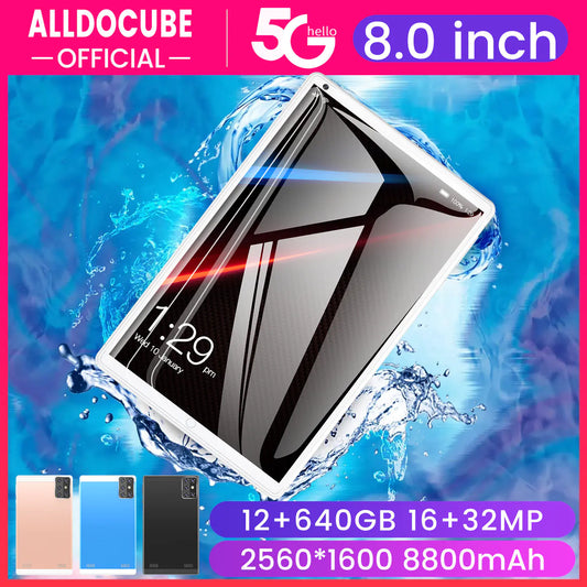 8-Inch Android Tablet with HD Screen and GPS