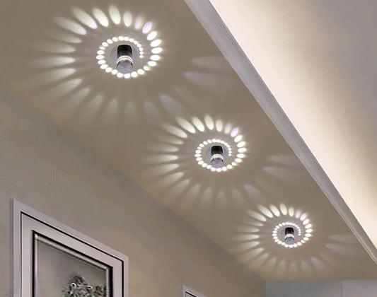 Modern LED Color-Changing Corridor Wall Light Fixture
