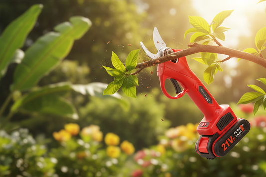 Cordless Electric Pruner with Lithium Battery (One Set)