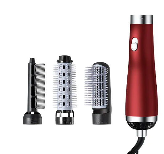 3 az 1-ben negatív ionos forrólevegős göndörítő és egyengető fésű