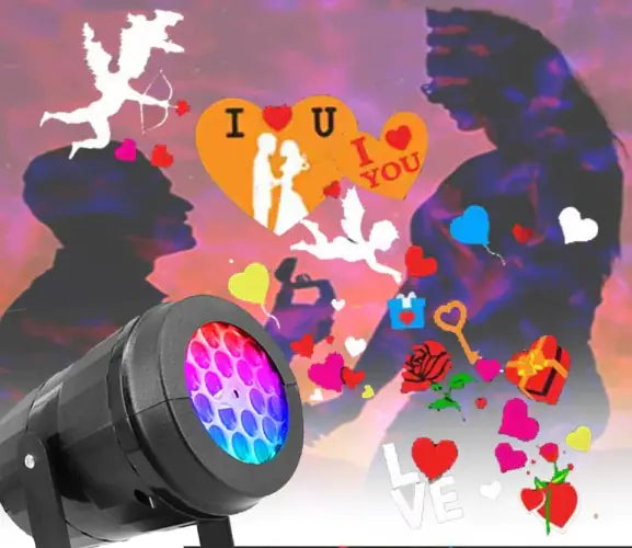 USB Karácsonyi Projektor Hópehely