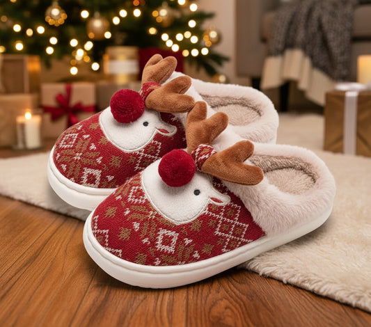 Christmas Plush Slippers