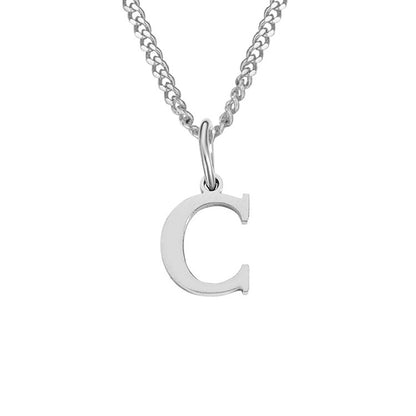 14K Stainless Steel Necklace with 26 Letters