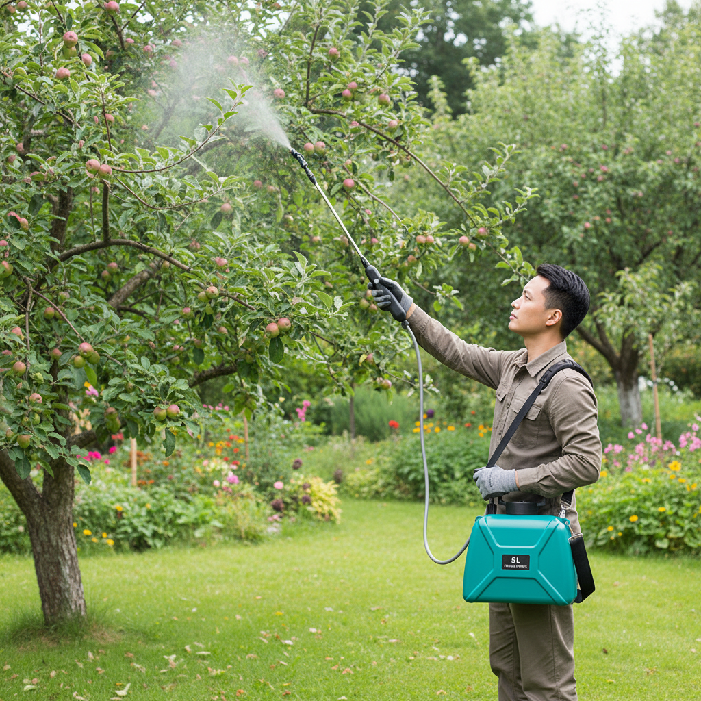 Electric Pressure Sprayer for Gardening and Disinfection