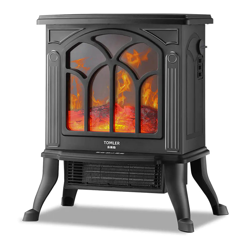 3D Realistic Flame Electric Fireplace Heater for Home