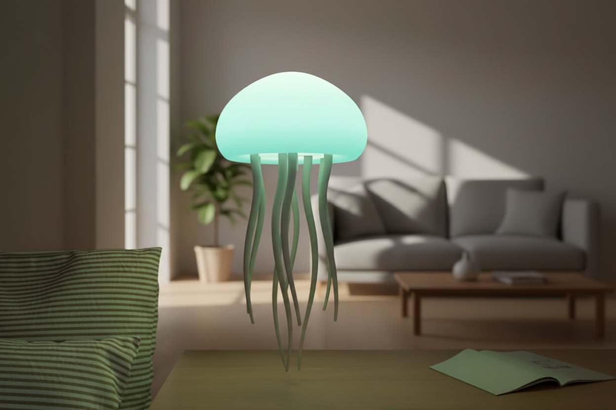 JellyGlow LED Medúza Hangulatlámpa