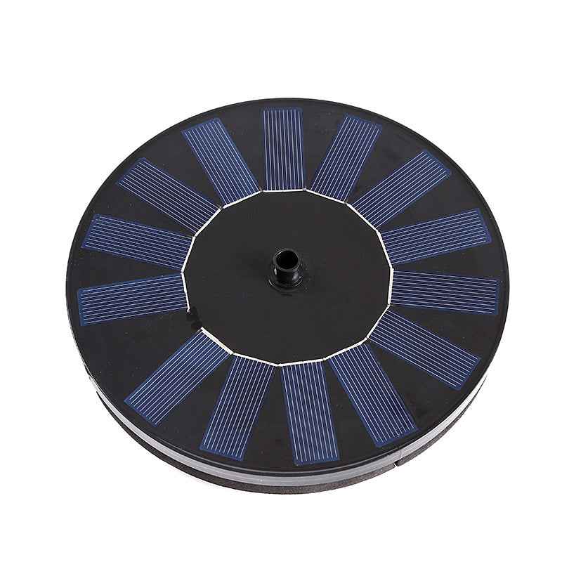 Outdoor Solar Fish Pond Oxygenating Fountain Decor