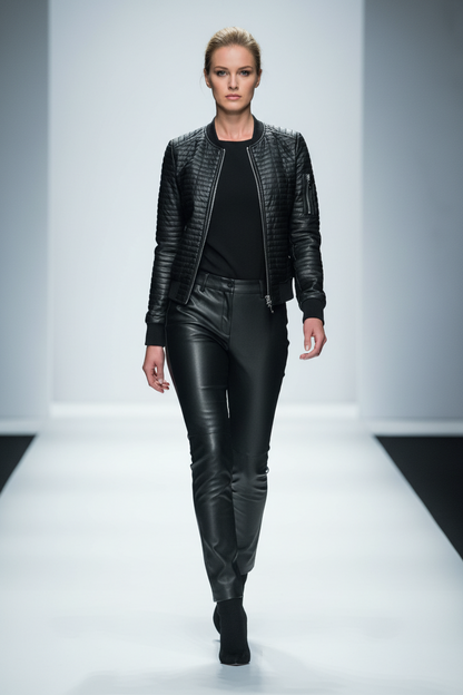 2026 Women's Slim Fit Long Sleeve Zip Cardigan Jacket