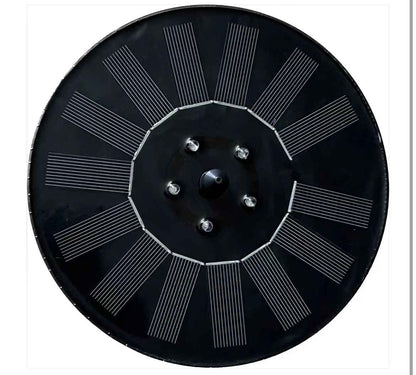 Outdoor Solar Fish Pond Oxygenating Fountain Decor