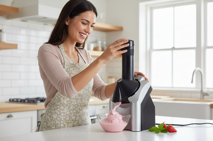 Electronic Fruit Ice Cream Maker
