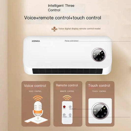 KONKA Wall-Mounted Heater for Bathroom with Fast Heating