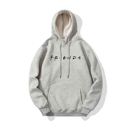 Hoodie with FRIENDS Print - Trendy Pullover