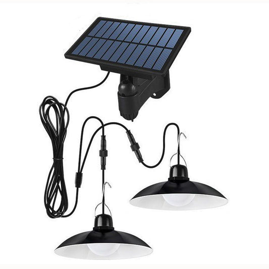 New Dual Solar Powered Light for Indoor and Outdoor Use