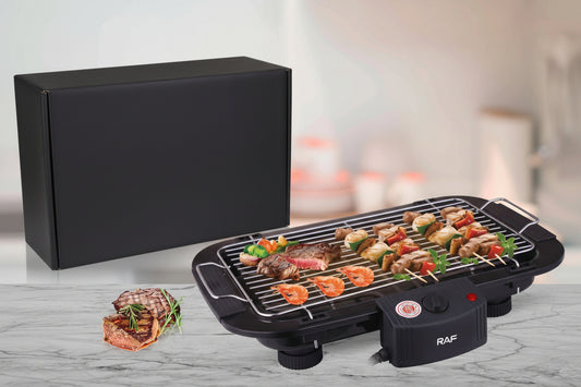 Electric BBQ Grill for Home and Outdoor Use