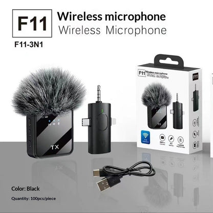 Mini Wireless Lavalier Microphone