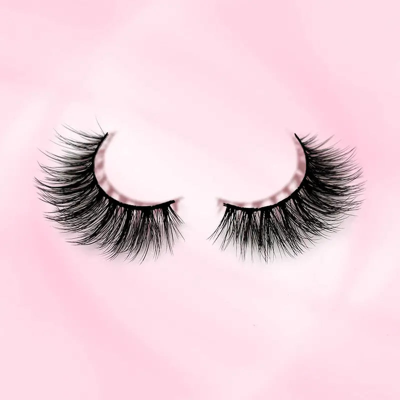 3D Handmade Faux Mink False Eyelashes - 10 Pairs