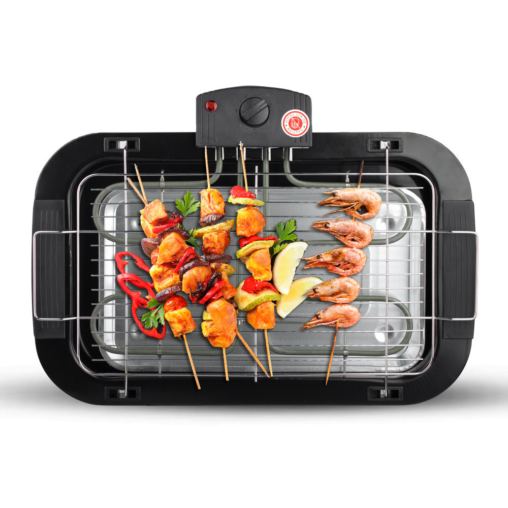 Electric BBQ Grill for Home and Outdoor Use