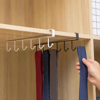 Multifunctional Wall-Mounted Kitchen Utensil Hooks