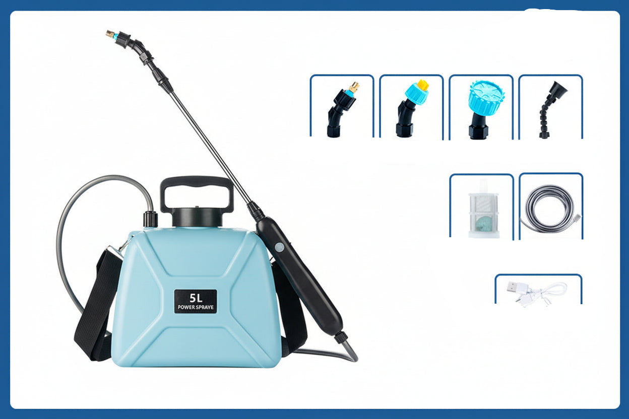 Electric Pressure Sprayer for Gardening and Disinfection