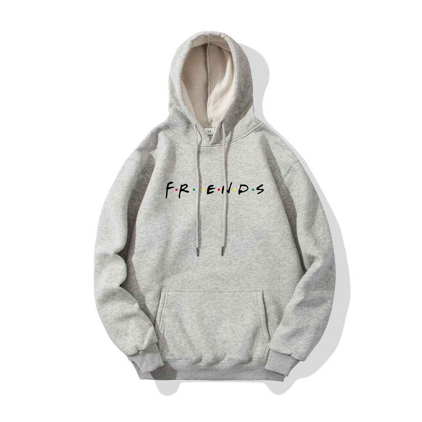 Hoodie with FRIENDS Print - Trendy Pullover