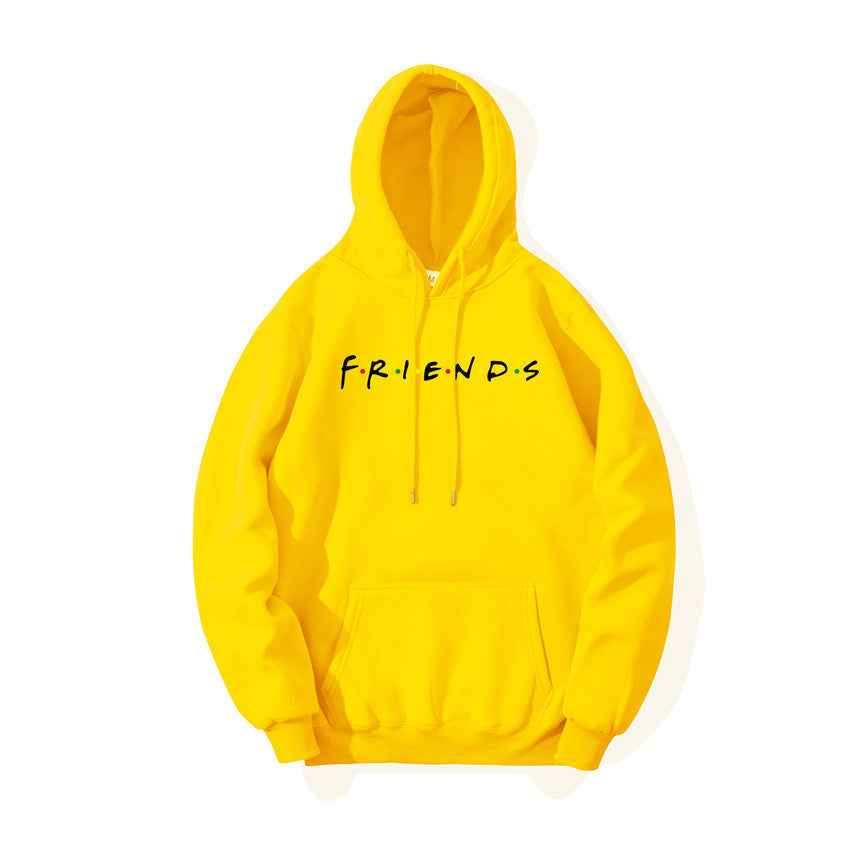 Hoodie with FRIENDS Print - Trendy Pullover