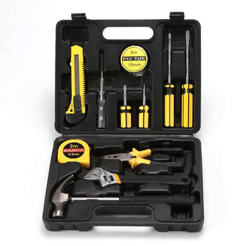 Automotive Repair Tool Set with Wrenches and Accessories