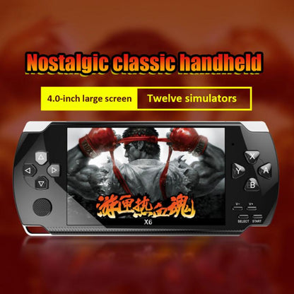 X6 Handheld Portable Game Console with 1500 Games