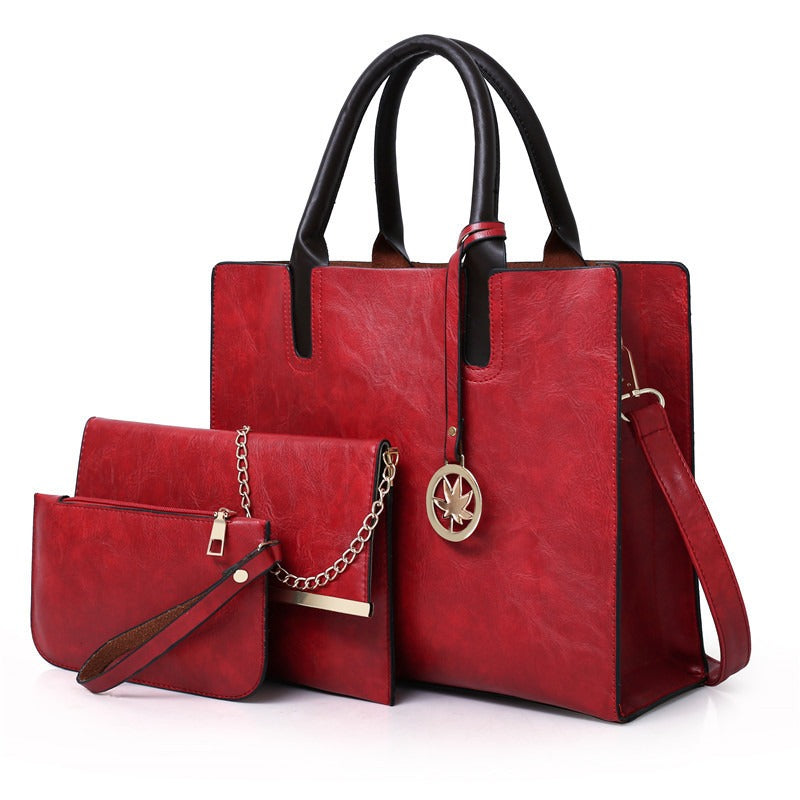 Three-Piece Large Capacity Shoulder Bag