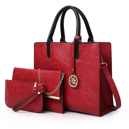 Three-Piece Large Capacity Shoulder Bag