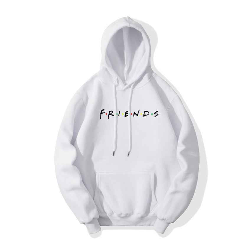 Hoodie with FRIENDS Print - Trendy Pullover