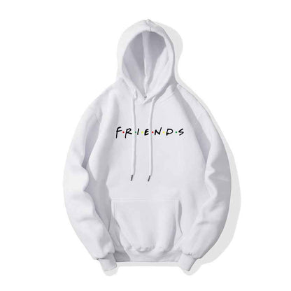 Hoodie with FRIENDS Print - Trendy Pullover
