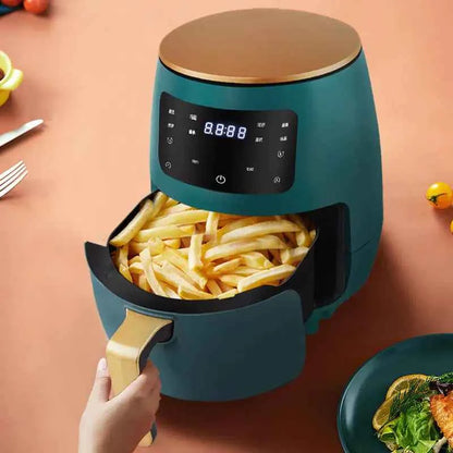 220V Smart 4.5L Multifunctional Air Fryer for Home Cooking