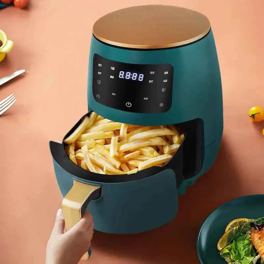 220V Smart 4.5L Multifunctional Air Fryer for Home Cooking