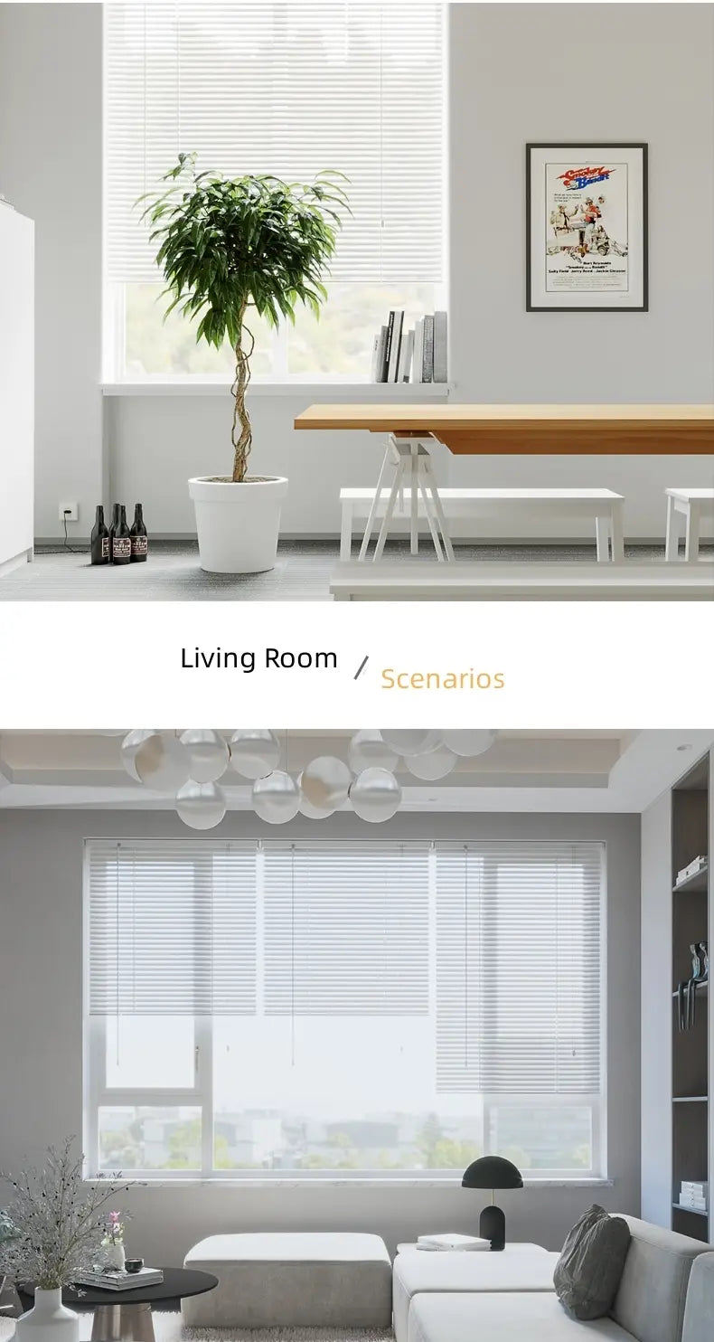 Cordless Aluminum Mini Blinds for Windows (1pc)