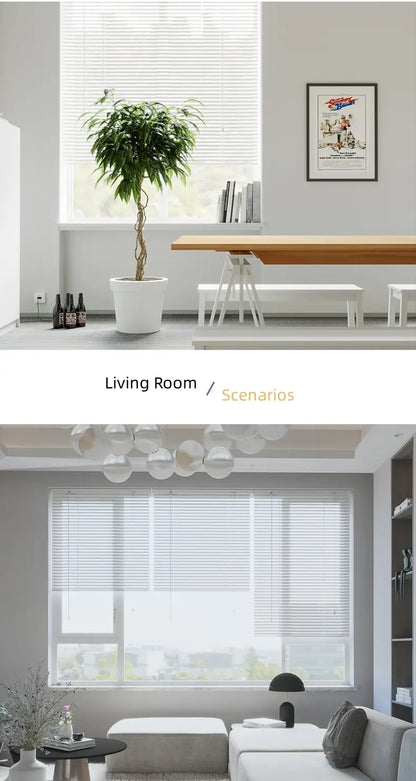 Cordless Aluminum Mini Blinds for Windows (1pc)