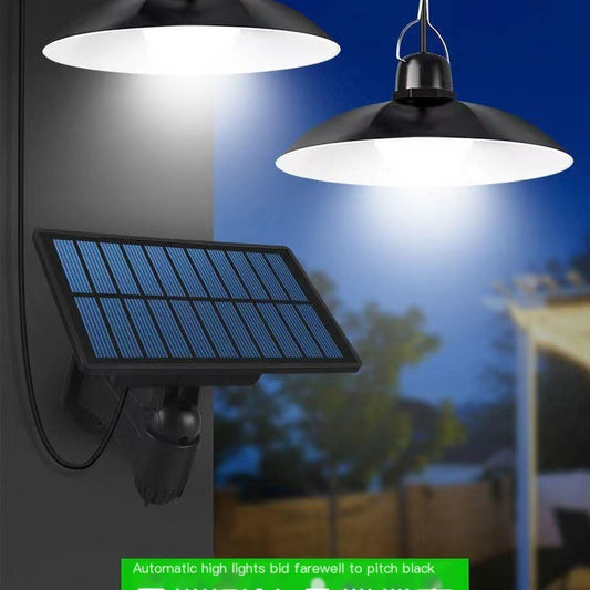 New Dual Solar Powered Light for Indoor and Outdoor Use